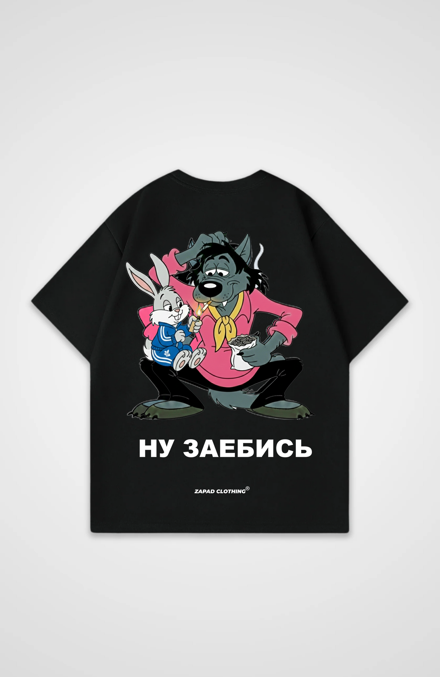 ну заебись Oversized Shirt (Backprint)