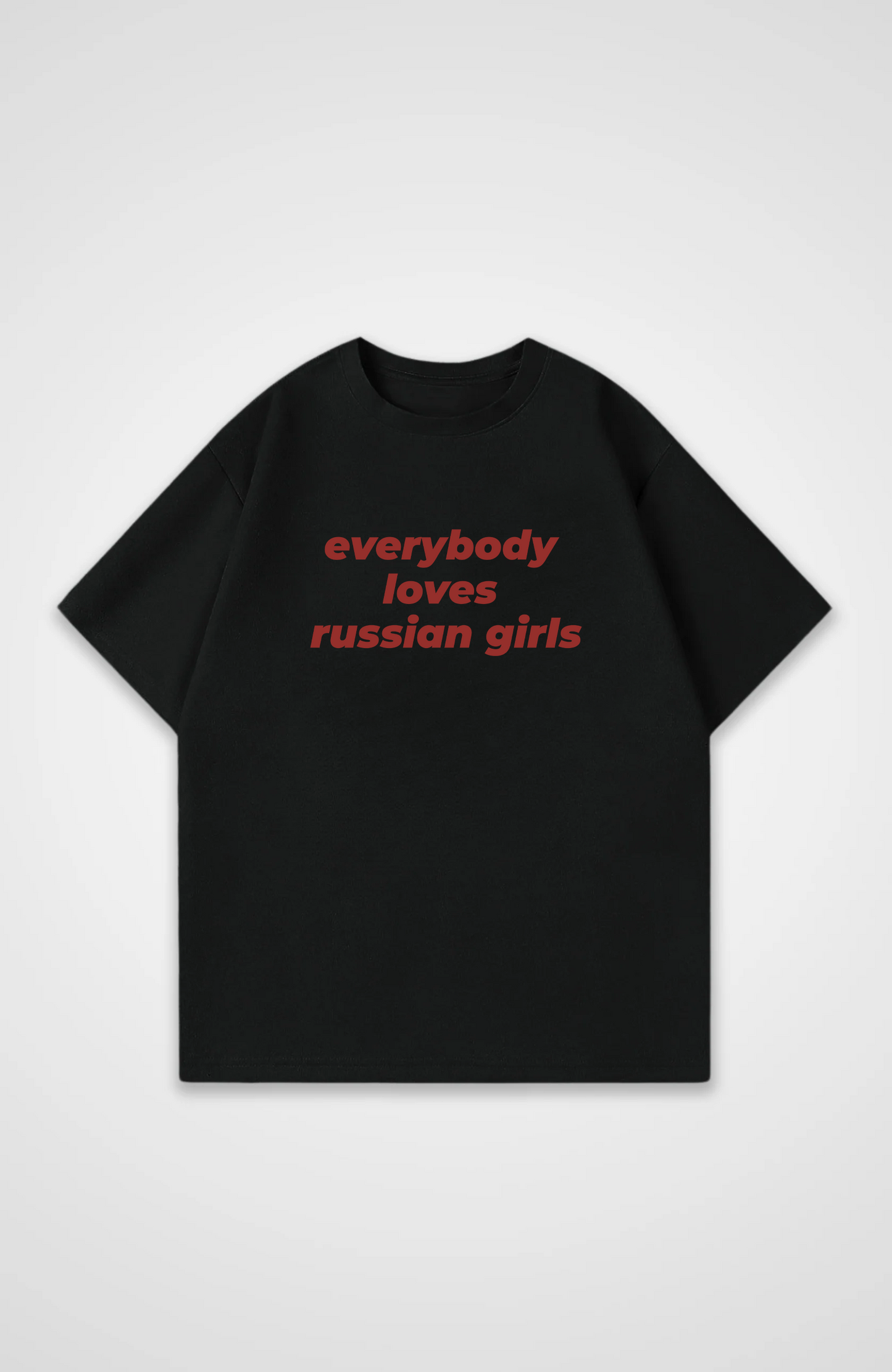 Russian Girls Oversized Shirt