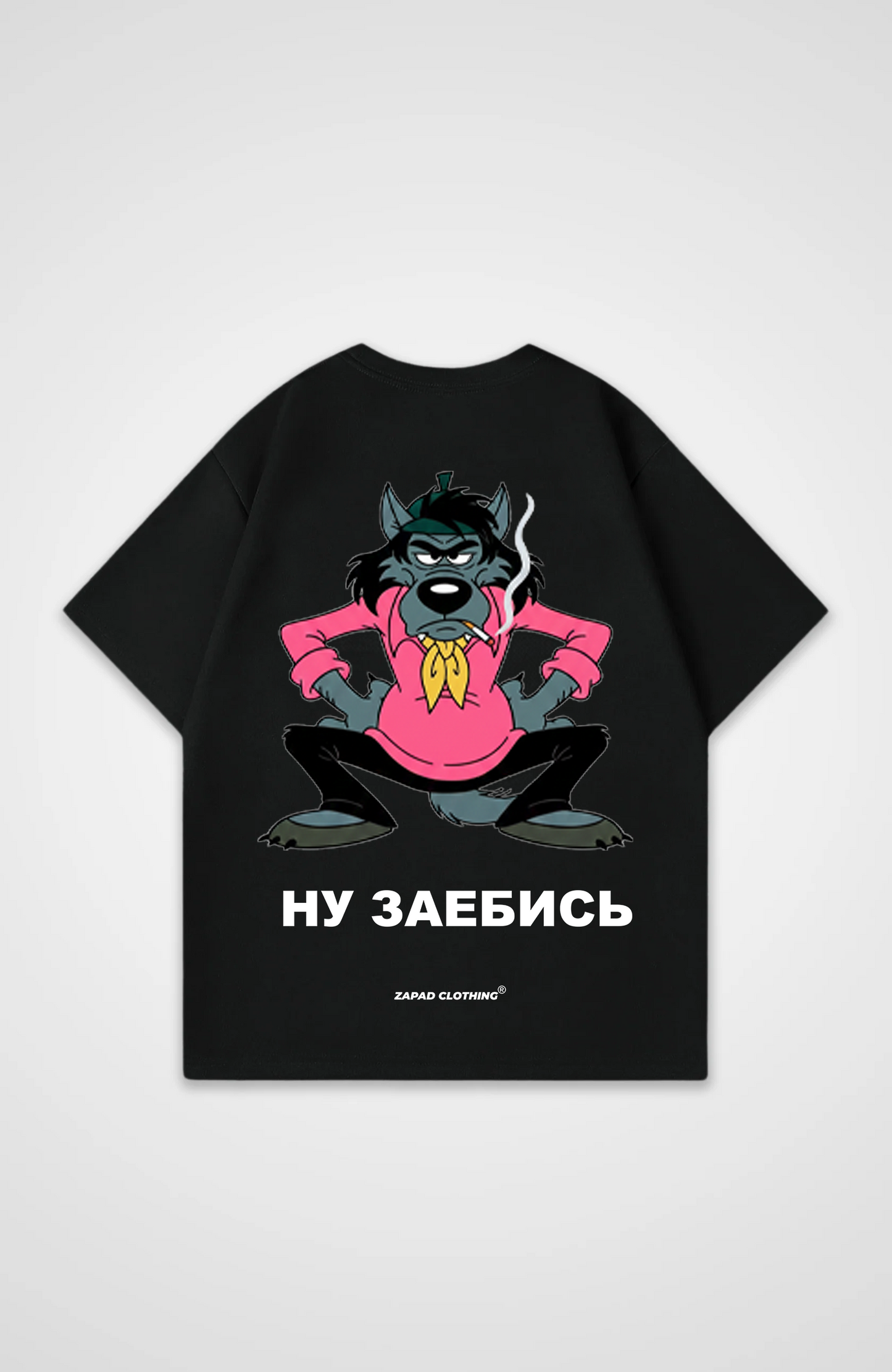 ну заебись Oversized Shirt (Backprint)