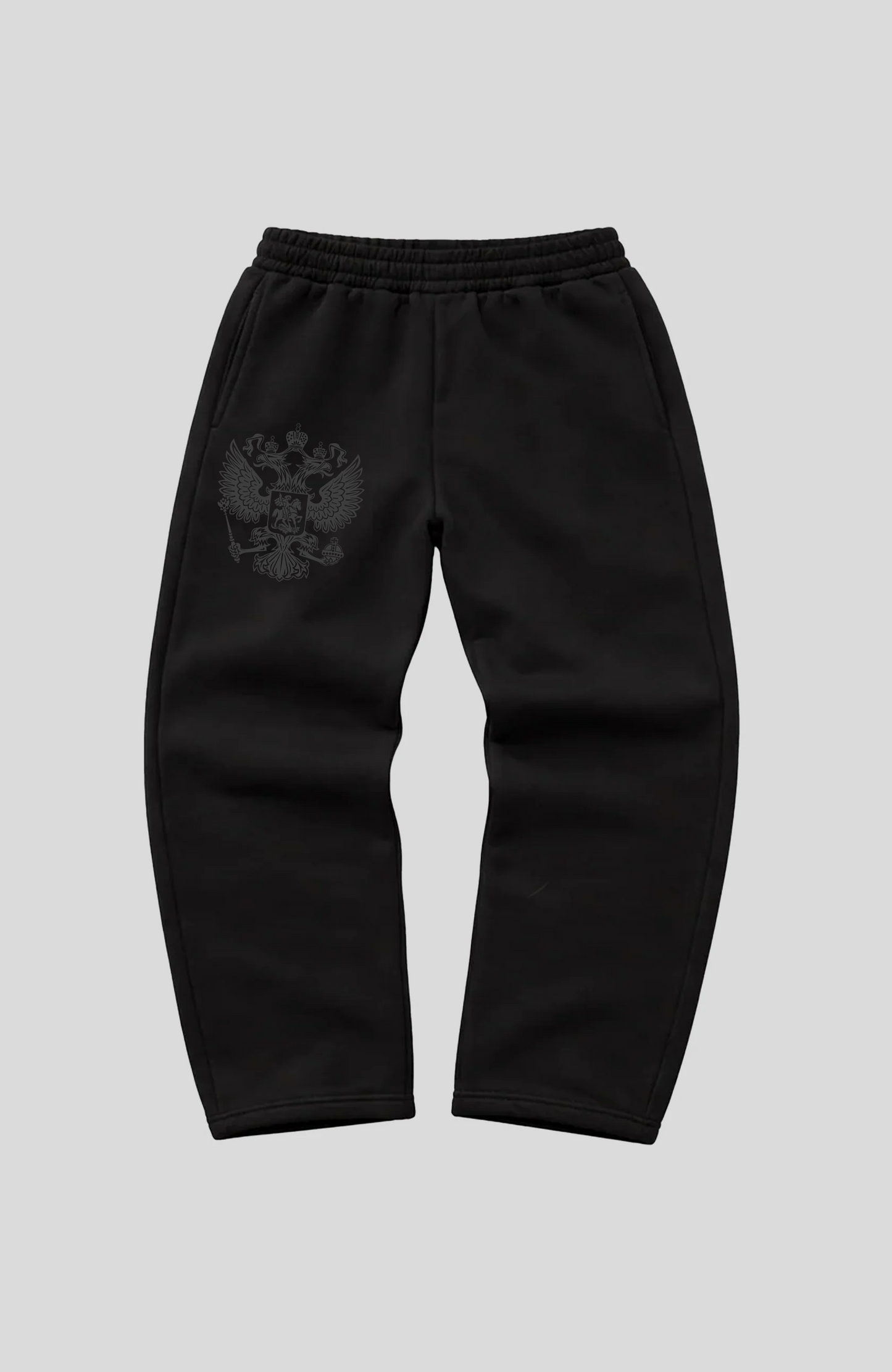 Schwarze Russland Openleg Jogger