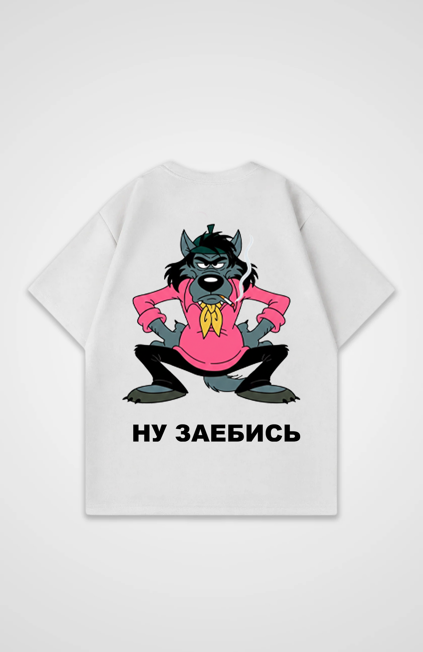 ну заебись Oversized Shirt (Backprint)