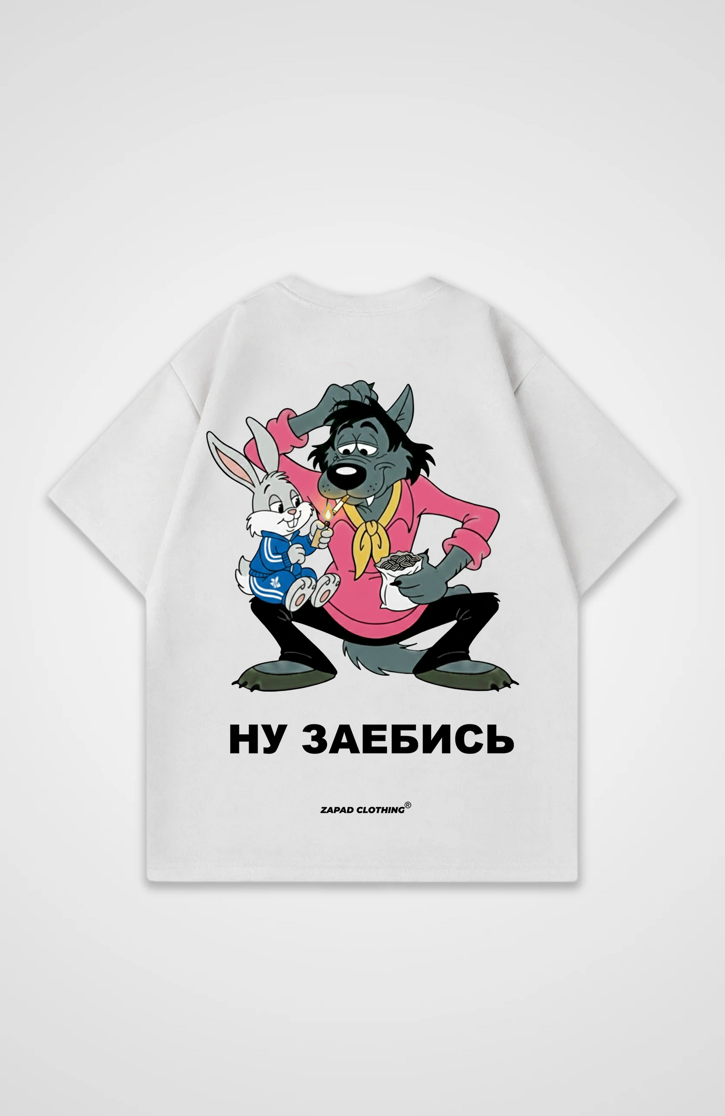 ну заебись Oversized Shirt (Backprint)