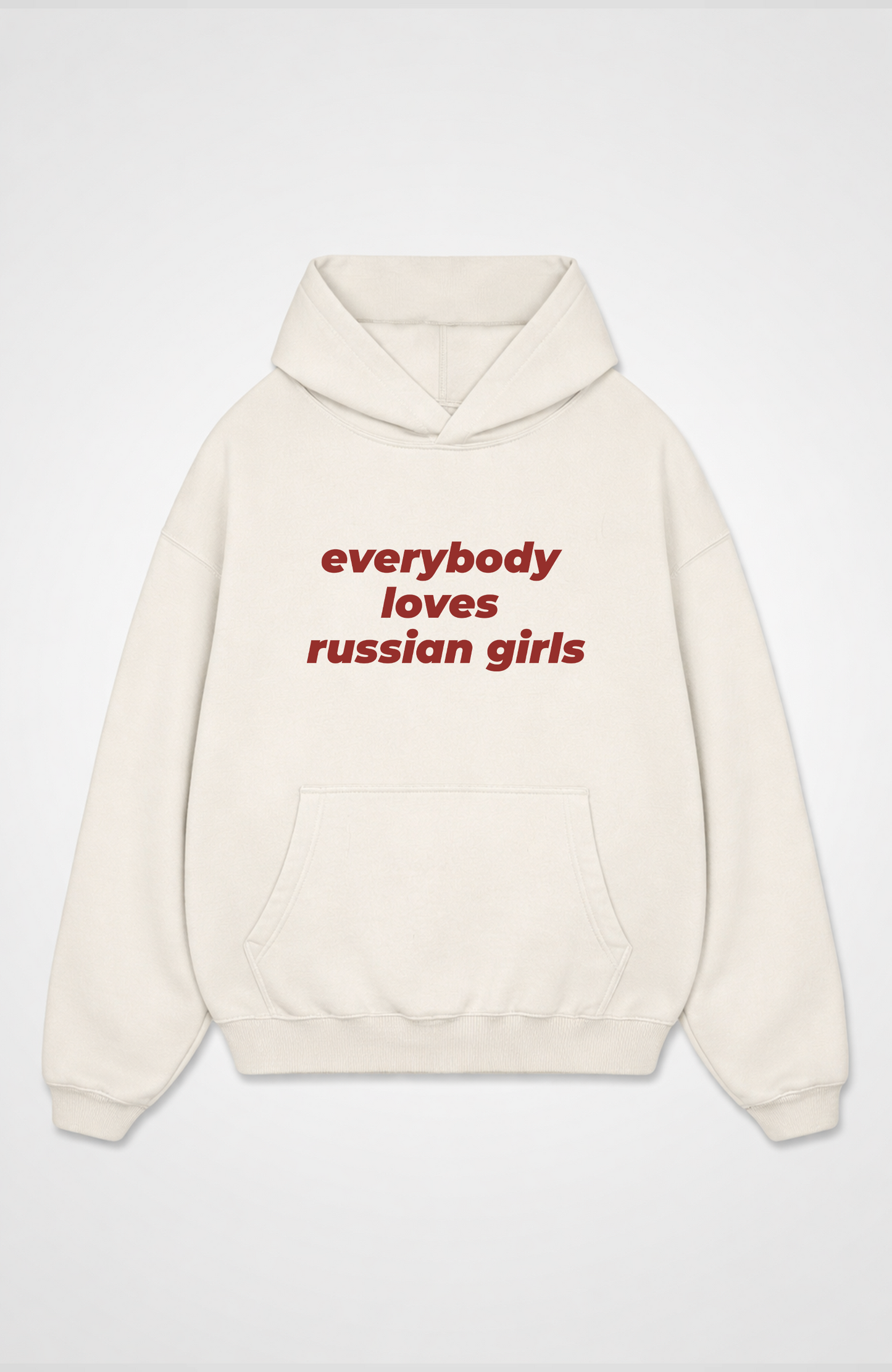 Russian Girls Oversized Hoodie