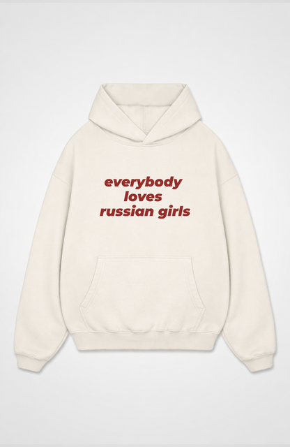 Russian Girls Oversized Hoodie