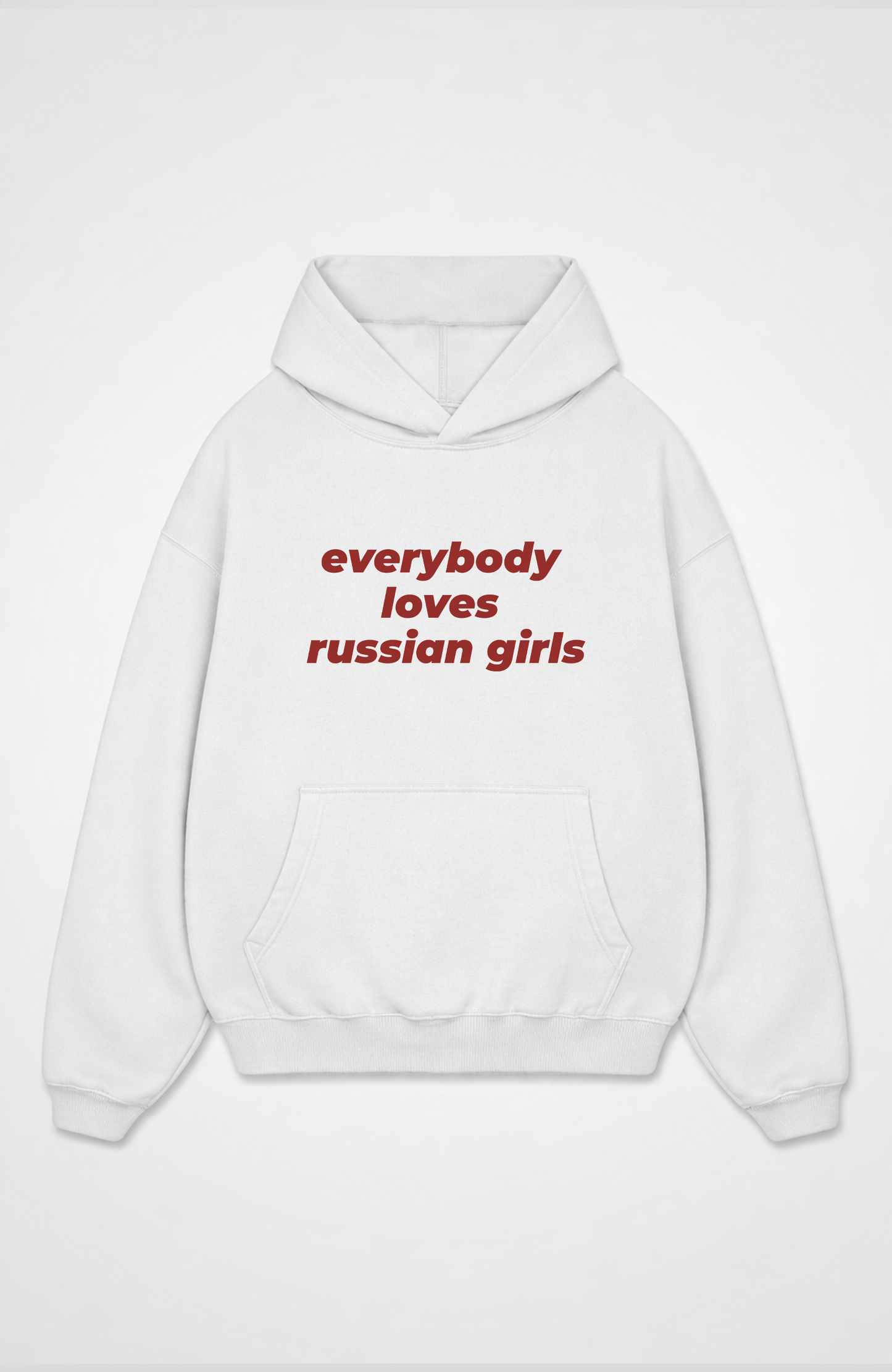 Russian Girls Oversized Hoodie