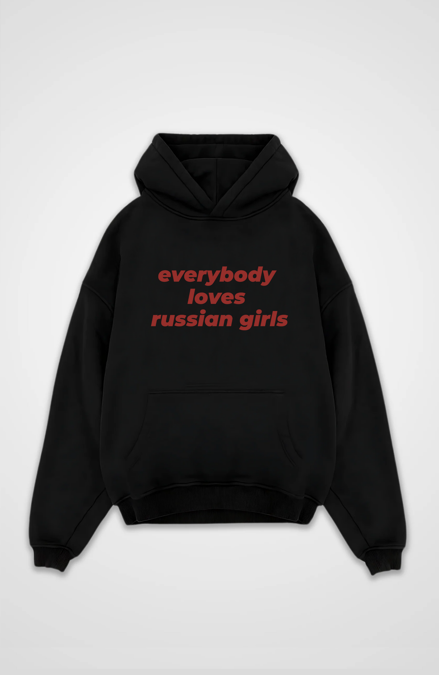 Russian Girls Oversized Hoodie
