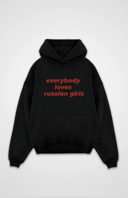 Russian Girls Oversized Hoodie