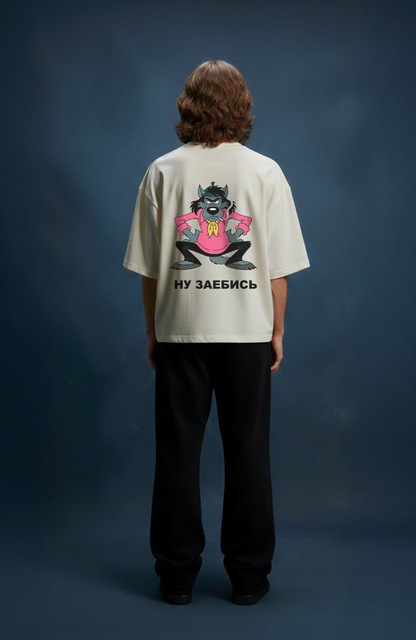 ну заебись Oversized Shirt (Backprint)