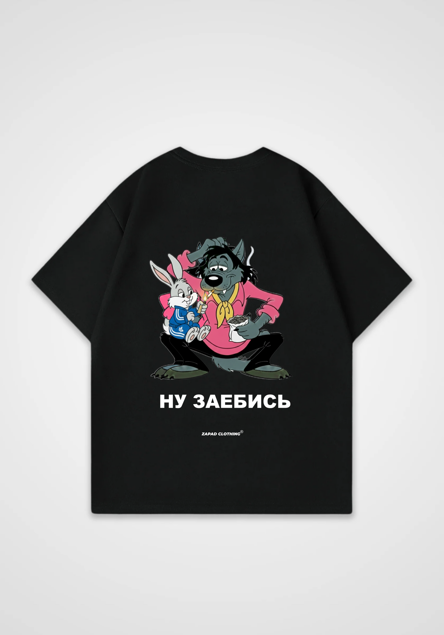 Nu saebis Oversized Shirt - Black Back (Designed)