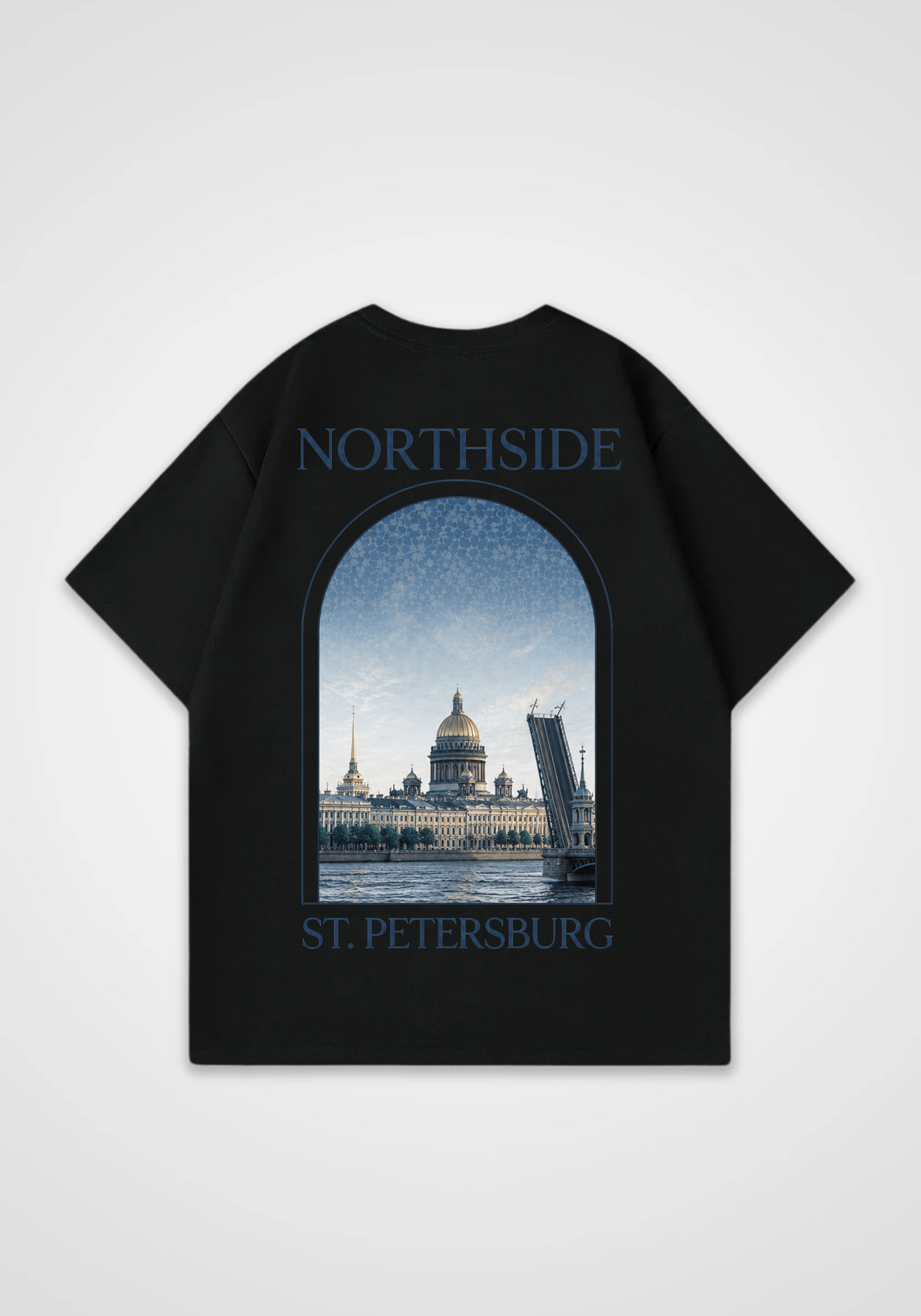 St. Petersburg Oversized Shirt - Black Back (Designed)