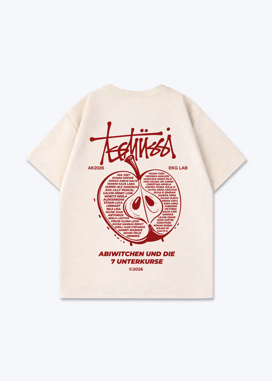 lhhh Oversized Shirt - Beige Back (Designed)