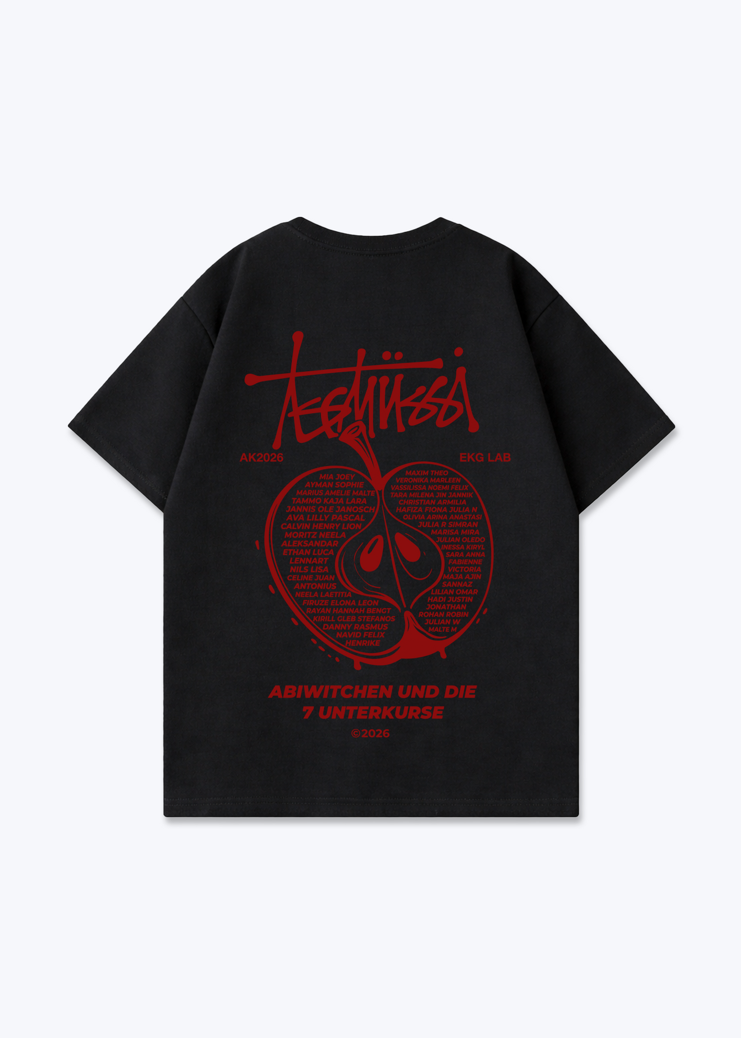 lhhh Oversized Shirt - Black Back (Designed)