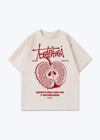 uuzz Oversized Shirt - Beige Front (Designed)