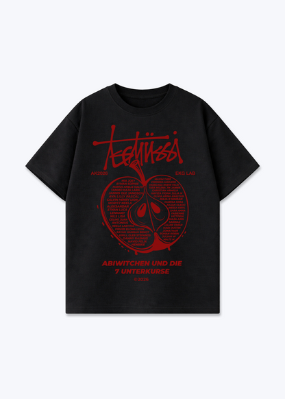 uuzz Oversized Shirt - Black Front (Designed)
