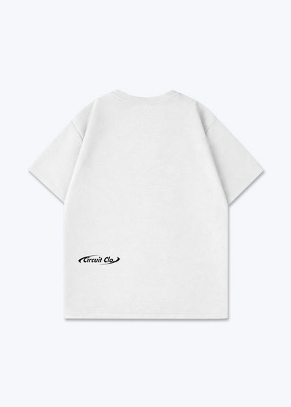 us Oversized Shirt - White Back (Designed)