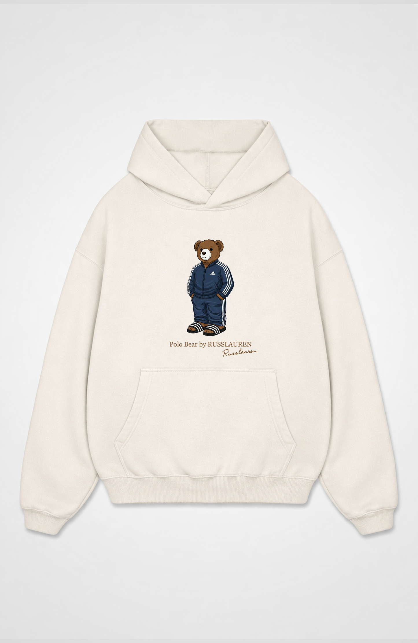 Russian Bär Oversized Hoodie